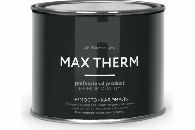 Термостойкая эмаль Термаль Max Therm красно-коричневая 25 кг